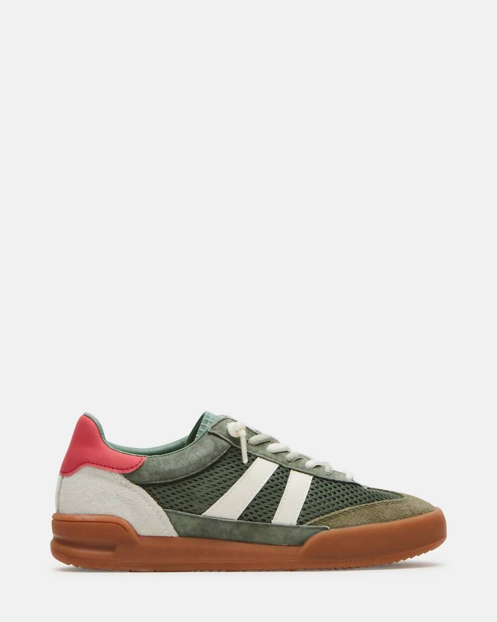 NEW STEVE MADDEN women's verdict sneakers in green